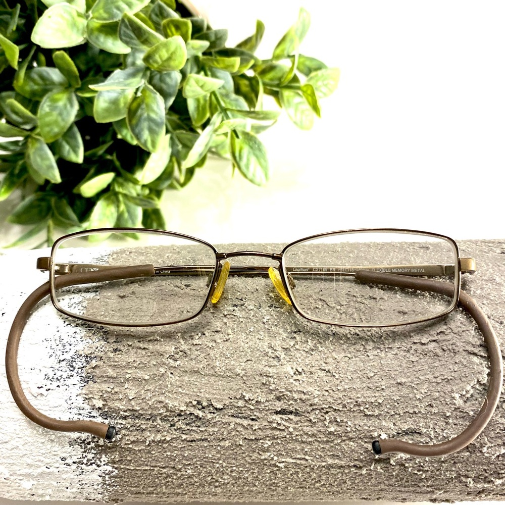 CHARMANT Vintage Flexible Memory Metal CFX 51-18-140 Titanium Nickel Eye…